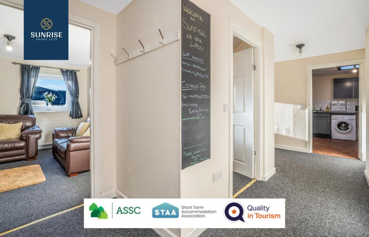 The Law, Has 4 Rooms With Tvs, 2 Bathrooms, Central, Free Parking, Fully Equipped, Contractor And Trades Favourite, 5 Mins To Centre - Long Stays, Invoice And Reduced Price Are Only Via Sunrise Short Lets Dundee Kültér fotó